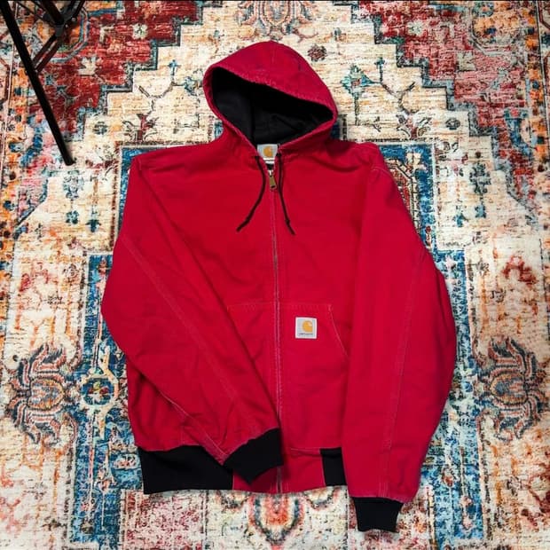 XL 칼하트 액티브 j03 후드자켓 Red