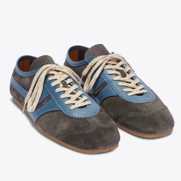 [40,41,42,43]드리스반노튼 26ss 스웨이드 스니커즈/스틸