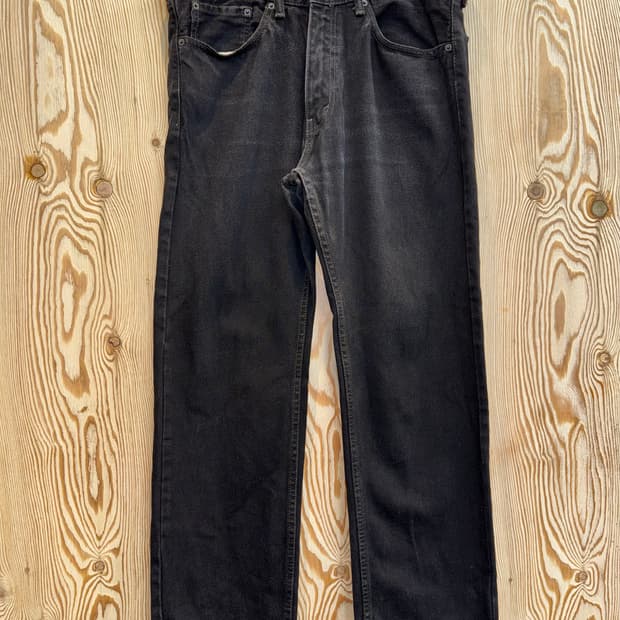 리바이스 505 흑청 팬츠