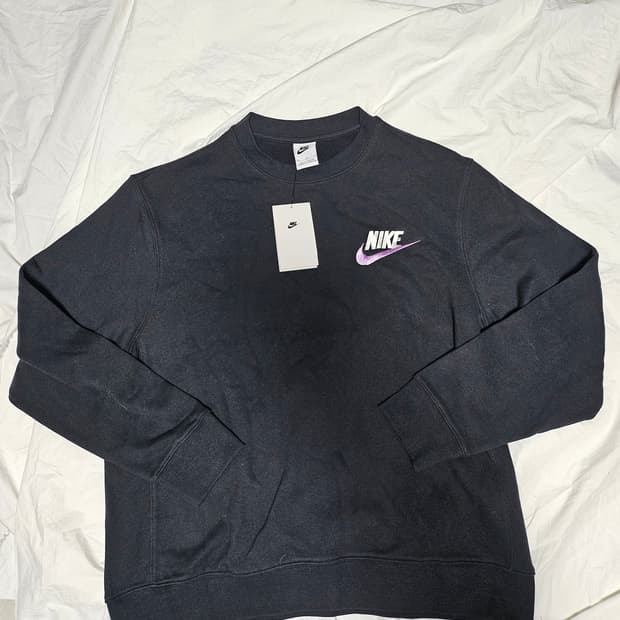 23s 나이키 퍼플스우시 맨투맨 스웻셔츠 XL