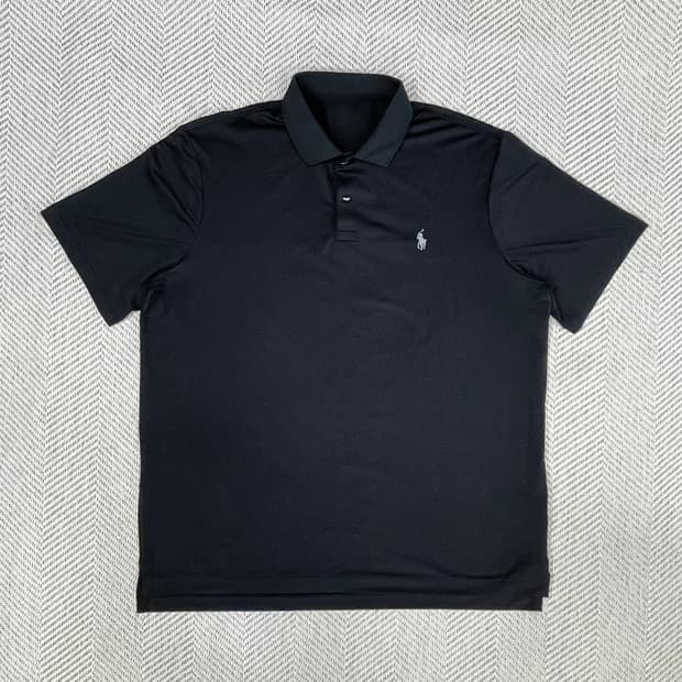 폴로 랄프로렌 블랙 카라티 2XL