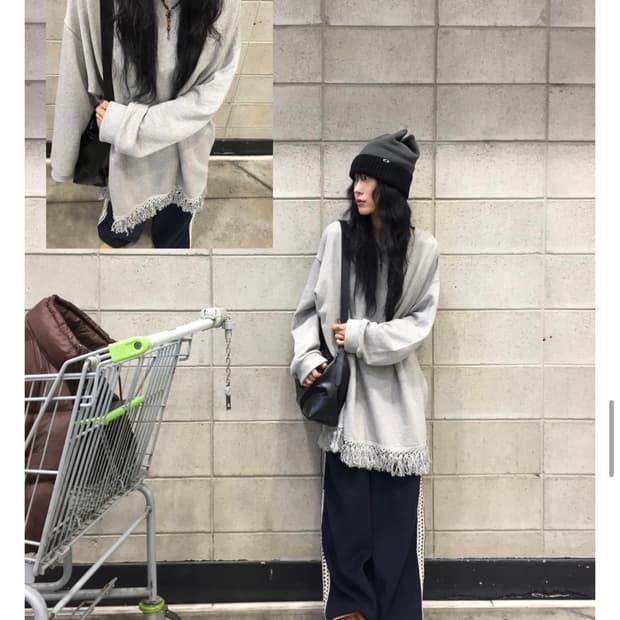 모래하우스 테슬 맨투맨