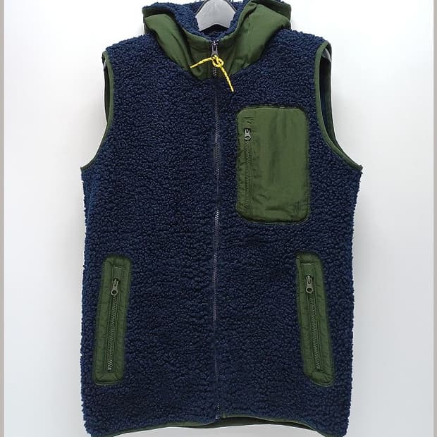 유니클로 JW앤더슨 후드 플리스 조끼 90 J-992