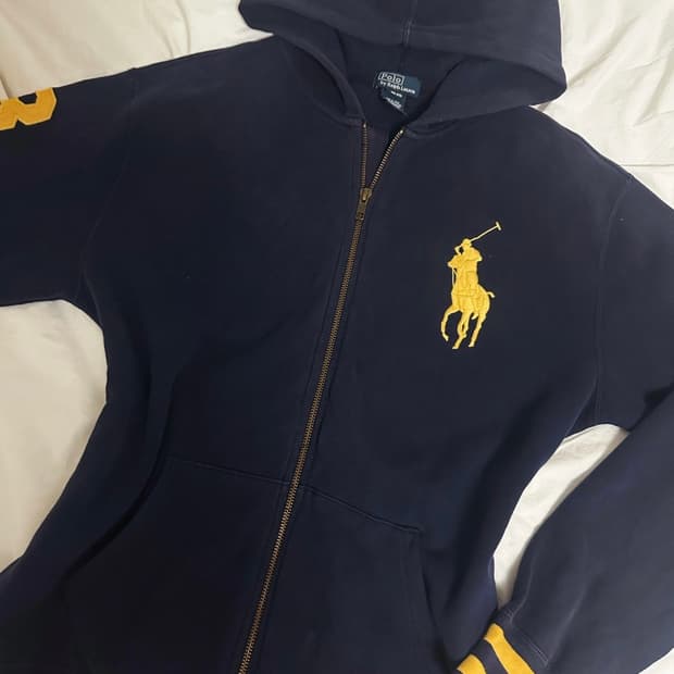 폴로 빅포니 후드집업
