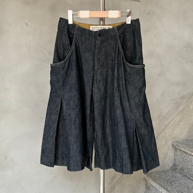 캐피탈 데님 팬츠
