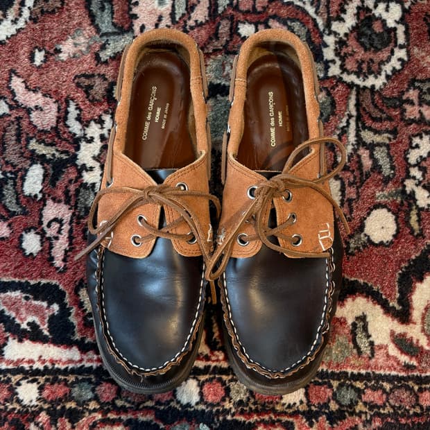 [280] Comme des Garçons Homme boat shoes