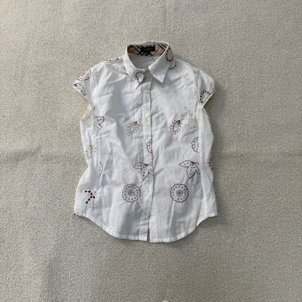 M 고급 여성 플라워 민소매 0225T1