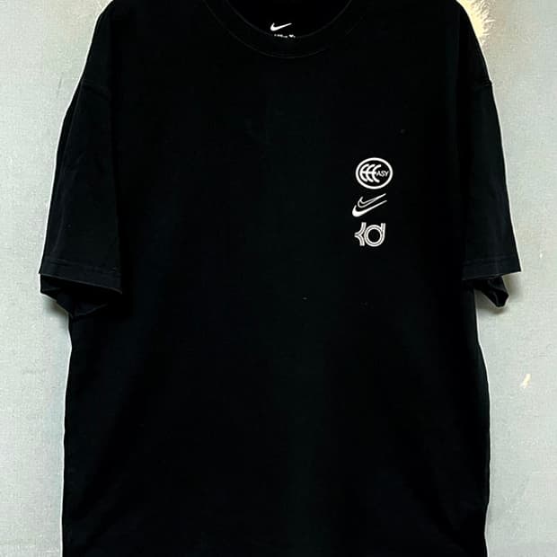 나이키 케빈 듀란트 맥스 90 베스킷볼 남자 반팔티셔츠 블랙 L 100