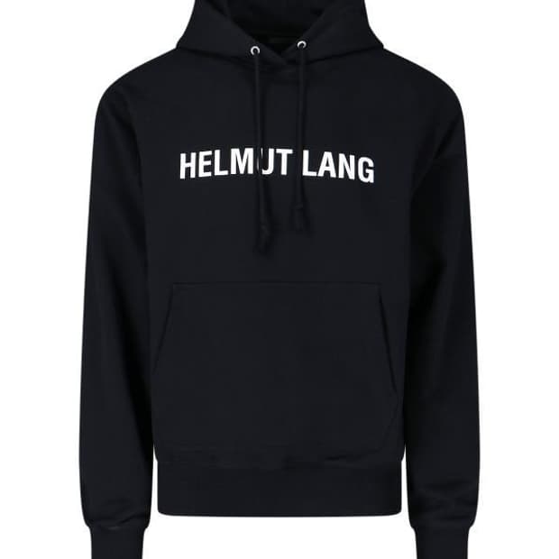 헬무트랭 로고 후드 L