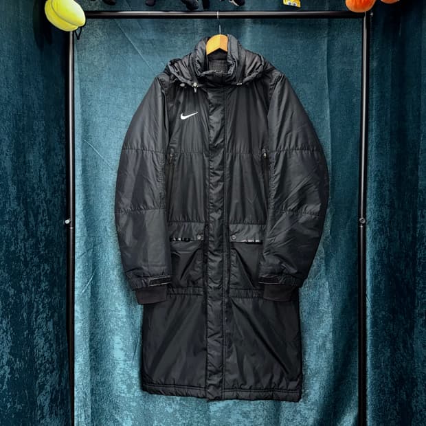 나이키 스톰핏 블랙 롱패딩 (M) 