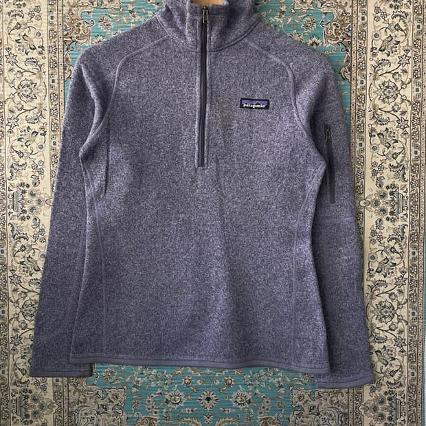 파타고니아 베터스웻 퍼플 하프집업1660