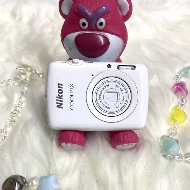 NIKON COOLPIX S01 니콘 쿨픽스 빈티지 디지털카메라 디카