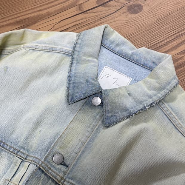 안셀름 크래쉬 데님 자켓