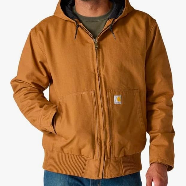 칼하트 후드 워크 자켓 브라운 5XL