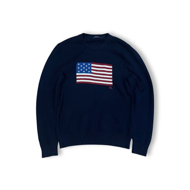 폴로랄프로렌 성조기 니트