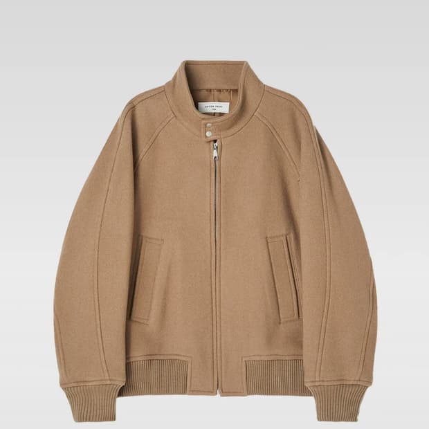 애프터프레이 해링턴 블루종 모카