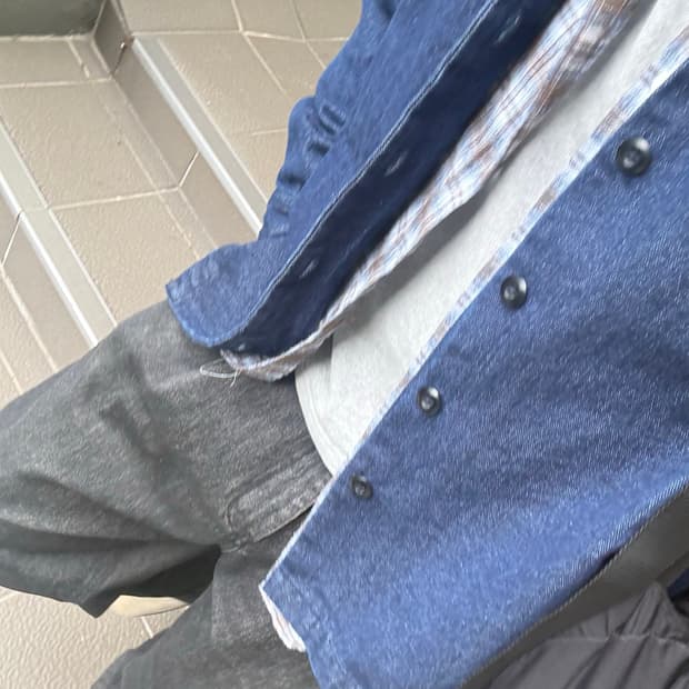 universal works-데님셔츠(자켓)M