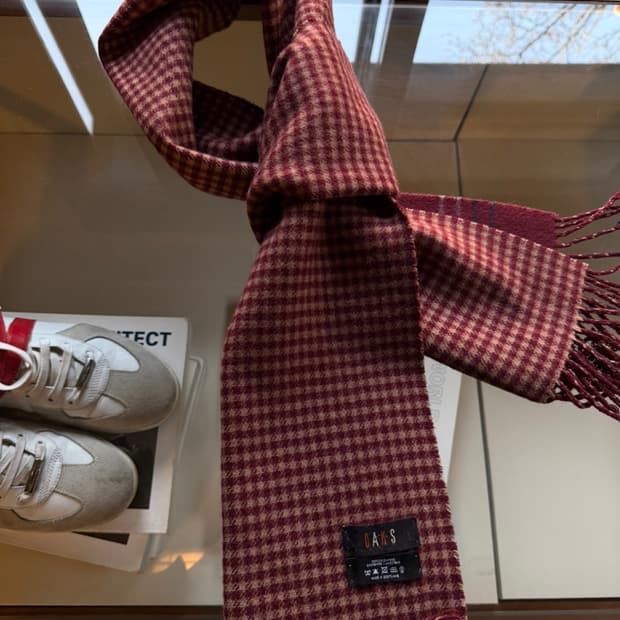 닥스 스코티쉬 캐시미어 머플러