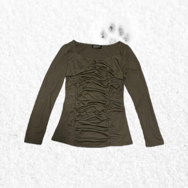 셔링 리본 슬리브