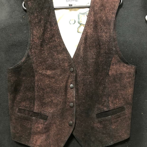 오리엔탈 일본 빈티지 돼지가죽 자켓 L