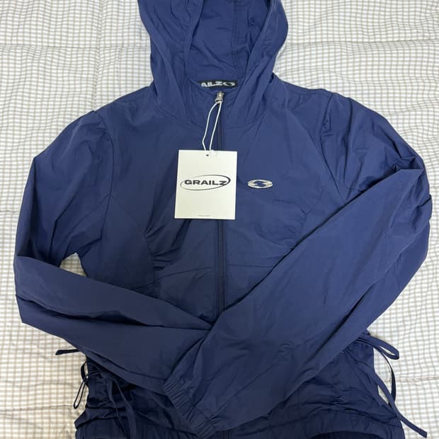 Grailz 그레일즈 후디 셔링 바람막이 윈드브레이커 사이즈 2