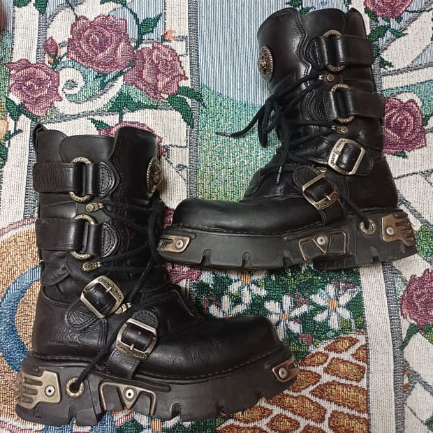 뉴락워커부츠 39