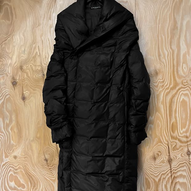 릭오웬스 13f/w 롱 푸퍼 코트