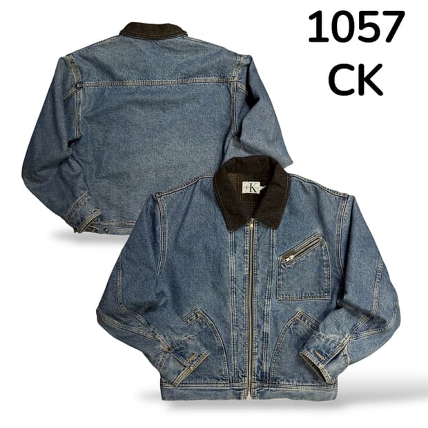 캘빈클라인 청자켓 M