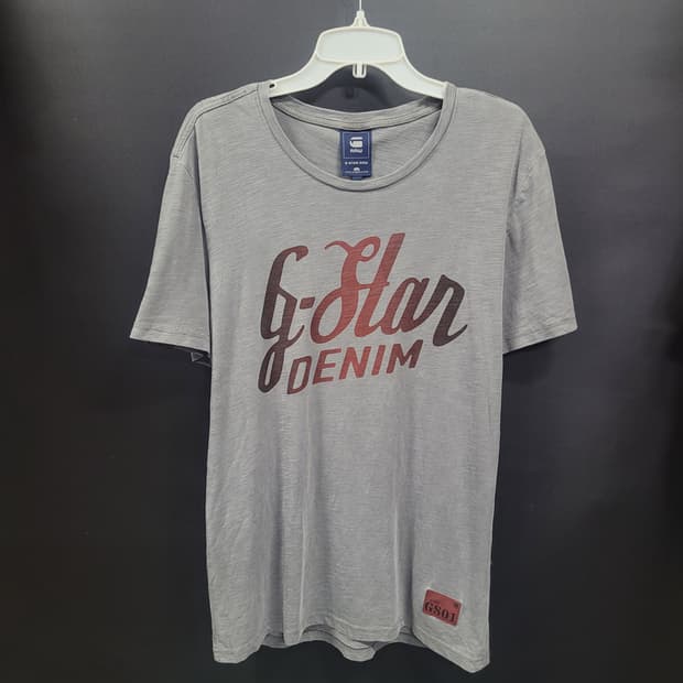 G-STAR RAW 빈티지 빅로고 셔츠