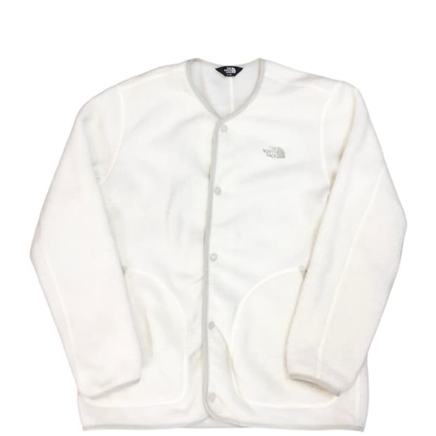 노스페이스 후리스 가디건 화이트 M