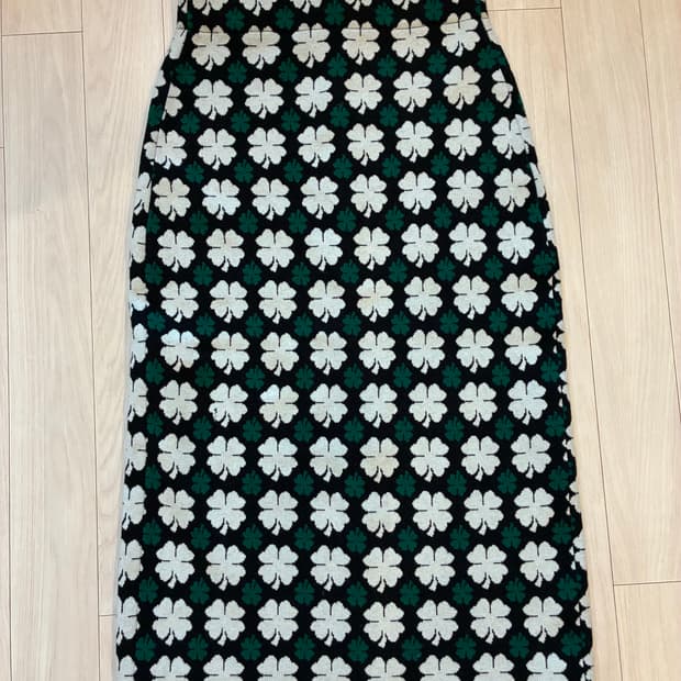 EQL x kittybunnypony 클로버니트스커트🍀