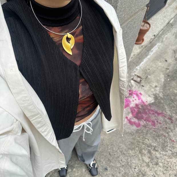 FINN JENSEN 925silver pendant&brooch nec