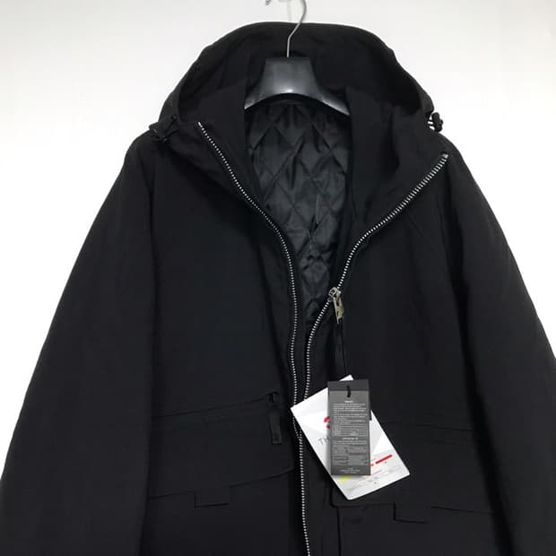 (새상품) CLUB MONACO 클럽모나코 한섬 후드 블루종 100 S