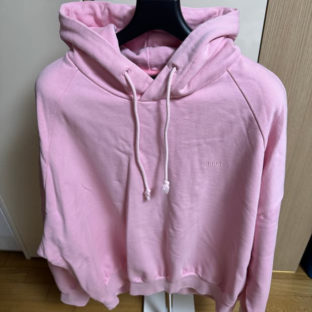 준지 아카이브 오버핏 연핑크 후드 미친 가격에 판매합니다!