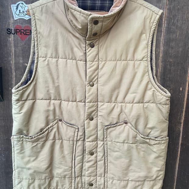 Classic Corduroy Collar Padded Vest
