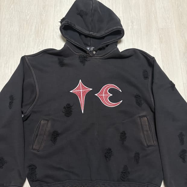 떠그클럽 락 후디 블락 1size