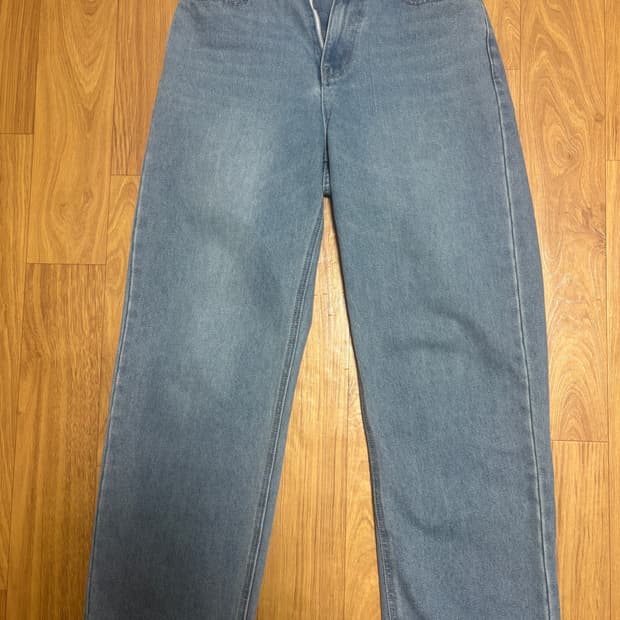 아워데이즈 리버티 와이드 데님 팬츠 라이트블루 XS 팝니다