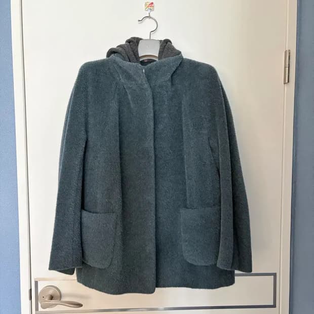 쁘렝땅 알파카 숏자켓 