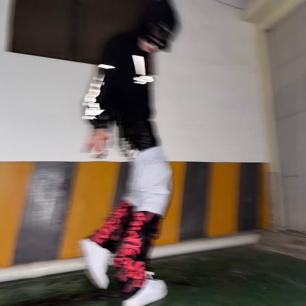 코니엘 아이러브 S3X 후드 프로토타입 숏블랭크 샘플