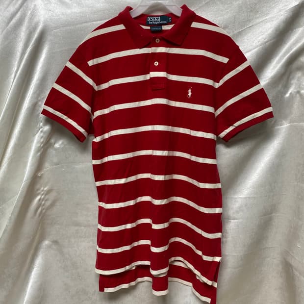 폴로 랄프로렌 PK 티셔츠 스트라이프 L