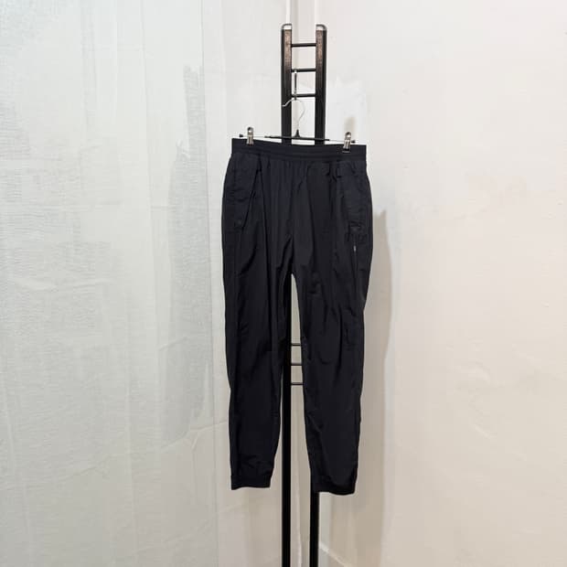 (M)뉴발란스 바스락 나일론 블랙트레이닝 츄리닝 조거 4649
