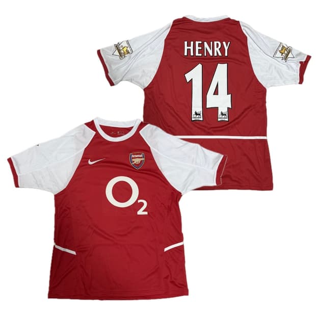 EPL 02/04 아스날 앙리 홈 유니폼 판매합니다