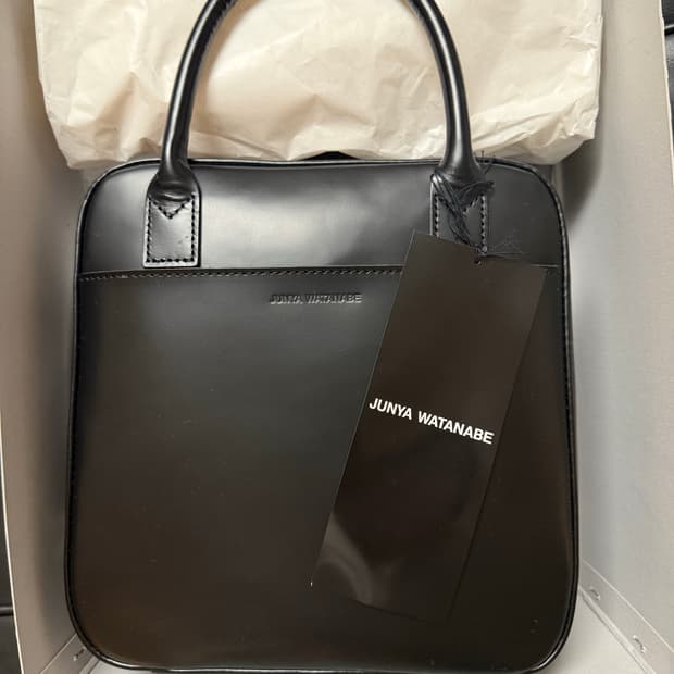 꼼데가르송 준야와타나베 블랙 토트백