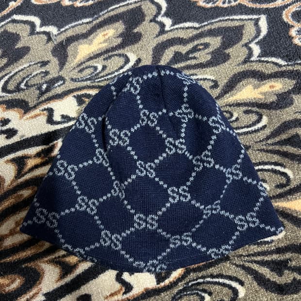 스투시 빈티지 구찌 패러디 비니