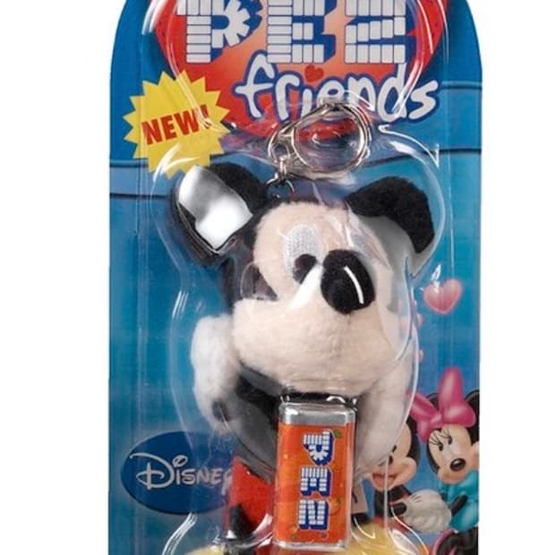 빈티지 미키마우스 페즈 디스펜서 키링