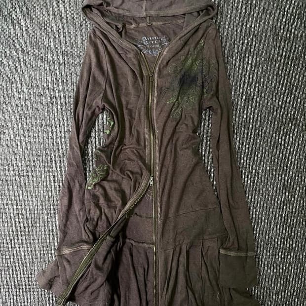 Hoodie:[JPN]2000s Rare Design Print Loos