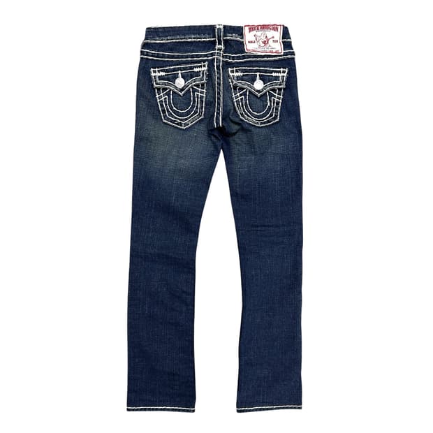 트루릴리전 빌리 슈퍼티 스티치 데님팬츠(24)