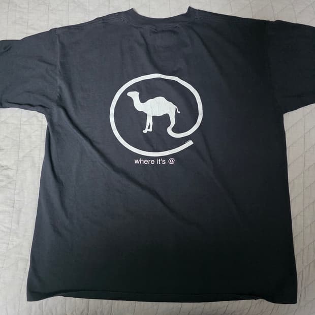 [XL] 90s 카멜 where it's @ 빈티지 티셔츠 ver 나이스