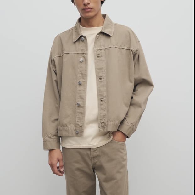 더로우 the row Marcus 코튼 재킷