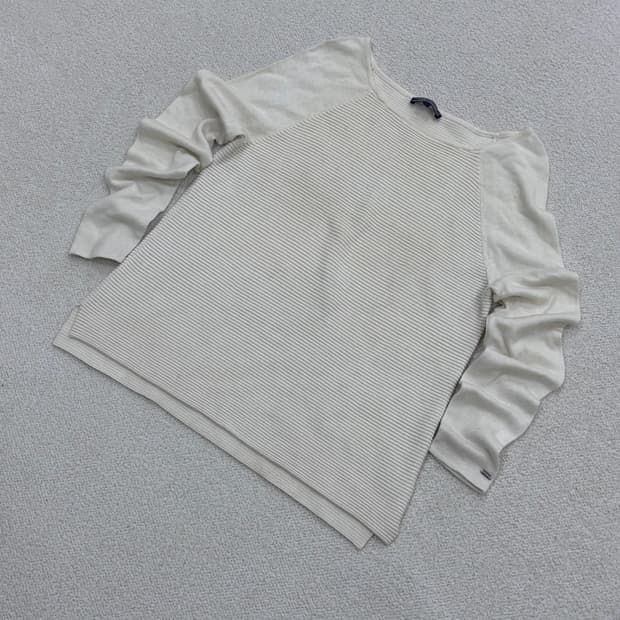 S 타미힐피거 여성 긴팔 티셔츠 0323E